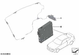 AMPLIFIER FOR TV diagram for BMW 4 Series F33 LCI 430d