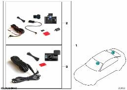 BMW ADVANCED CAR EYE diagram for BMW 7 Series G12 740LdX