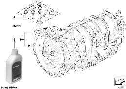 AUTOMATIC TRANSMISSION A4S200R diagram for BMW 3 Series E46 318i