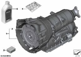 AUTOMATIC TRANSMISSION GA6HP19Z diagram for BMW 5 Series E60 LCI 530i
