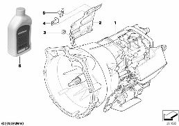 MANUAL TRANSMISSION GS5S31BZ (SMG) diagram for BMW 3 Series E46 325i