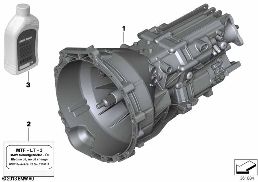MANUAL TRANSMISSION GS6-17DG diagram for BMW 1 Series E81 118d