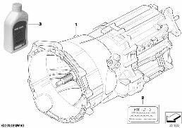 MANUAL TRANSMISSION GS6-53DZ diagram for BMW 3 Series E91 LCI 330d