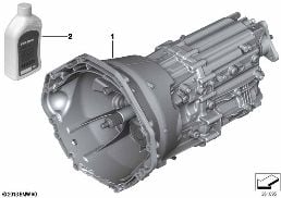 Převodovka GS6-53BZ diagram for BMW 6 Series F12 650i
