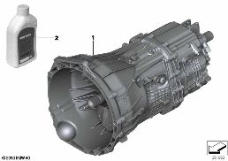 Schaltgetriebe diagram for BMW X3 F25 18d