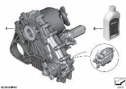 Skrzynia rozdzielcza ATC 400 diagram for BMW X3 E83 LCI 3.0d