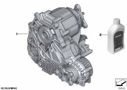 TRANSFER CASE ATC 300 diagram for BMW 3 Series E92 335xi