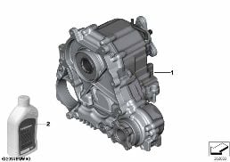Verteilergetriebe ATC 350 diagram for BMW 5 Series F10 550iX
