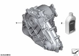 Раздаточная коробка ATC 450 diagram for BMW X6 E71 50iX
