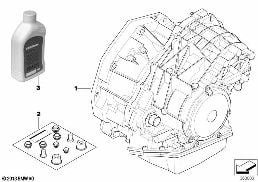 Automatyczna skrzynia biegów GACVT16Z diagram for BMW MINI R50 Cooper