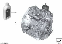 Automatyczna skrzynia biegów GA6F21WA diagram for BMW MINI R56 One