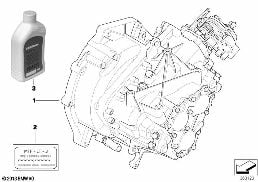 수동변속기,GS6-85BG/DG diagram for BMW MINI Cabrio R52 Cooper S