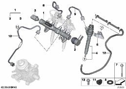 HIGH PRESSURE ACCUMULATOR/INJECTOR/LINE