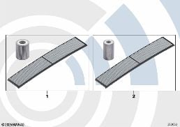 Zestaw serw. Inspekcja I / Wymiana oleju diagram for BMW 3 Series E90 318i
