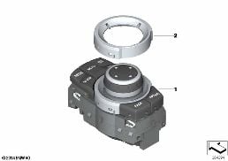 CONTROLLER CIC diagram for BMW 3 Series E90 LCI 318i