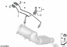 LAMBDA PROBE FIXINGS