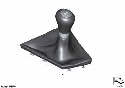 GEARSHIFT KNOBS/COVERINGS/PLAQUES diagram for BMW 3 Series G80 M3 M3