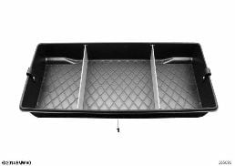 Gepäckraumwanne diagram for BMW MINI F56 Cooper