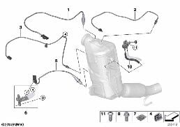DIESEL PART.FILTER SENS./MOUNTING PARTS