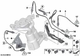 LAMBDA PROBE FIXINGS