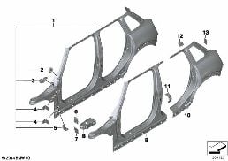 BODY-SIDE FRAME