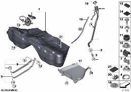 FUEL TANK/MOUNTING PARTS