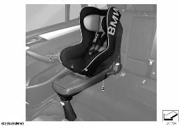 BMW JUNIOR SEAT 1 diagram for BMW 2 Series F45 Active Tourer LCI 218dX