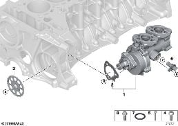 Vakuumpumpe diagram for BMW 3 Series F80 M3 M3