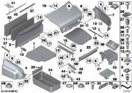 Výplň zavaz.prostor diagram for BMW Rolls-Royce Phantom RR1 Phantom