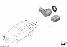 RETROFIT KIT PDC, REAR
