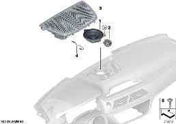 LOUDSPEAKER, INSTRUMENT PANEL