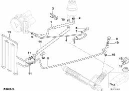 HYDRO STEERING-OIL PIPES