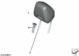 SEAT, FRONT, HEAD RESTRAINT, SPORT SEAT
