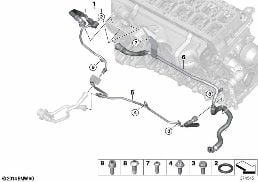 COOLING SYSTEM - ENGINE COOLANT HOSES