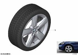 WINTER WHEEL W.TIRE STAR SP.478 - 17