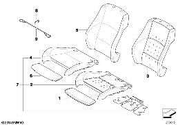 SEAT, FRONT, UPHLSTRY, COVER, SPORT SEAT