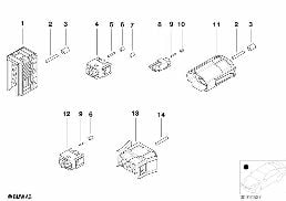 Diverses fiches selon l'application diagram for BMW 7 Series E38 750iLS