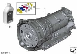 Aut. převod. GA8HP75Z - pohon všech kol diagram for BMW X5 F15 30dX