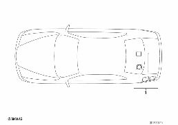 Kit 2ème monte syst. navigation+moniteur diagram for BMW 5 Series E39 525td