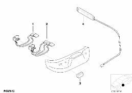 SWITCH, SEAT ADJUSTMENT diagram for BMW Z3 E36 1.9