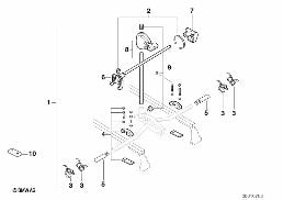 Monte-velo diagram for BMW 5 Series E39 525td
