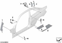 CAVITY SHIELDING, SIDE FRAME