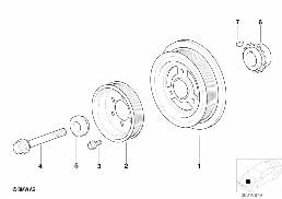 BELT DRIVE-VIBRATION DAMPER