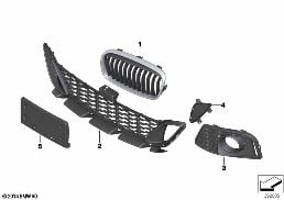 M TRIM DECOR ELEMENTS, FRONT