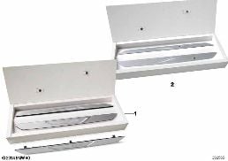 ILLUMINATED DOOR SILL STRIP diagram for BMW X5 F15 25d