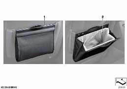 Clean Bag diagram for BMW X4 F26 35iX