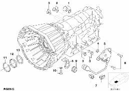A5S440Z ATTACH.PARTS/ PACKINGS diagram for BMW 7 Series E38 740i