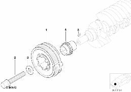 BELT DRIVE-VIBRATION DAMPER