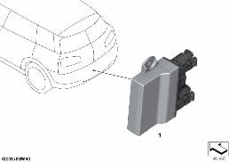 Kontrol ünitesi, Smart Opener diagram for BMW MINI Clubman F54 One