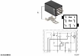 Relais alarme silencieuse noir diagram for BMW 5 Series E39 525td